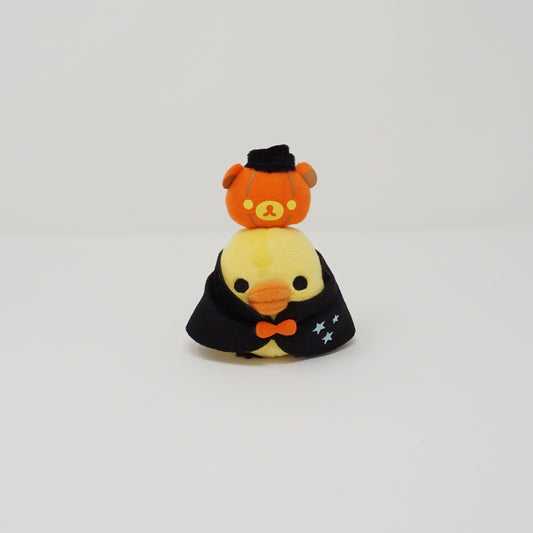2014 Halloween Kiiroitori with Pumpkin Hat and Cape (Prize Toy) Plush Rilakkuma - San-X